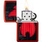 Zippo 2022 Zippo Flame Design, Anodized Red,  ZIP-49584 - alternate 4